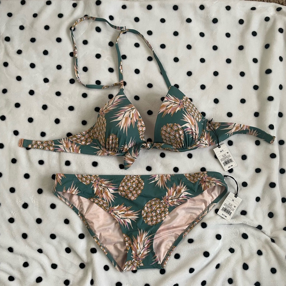 NWT Pineapple Bikini